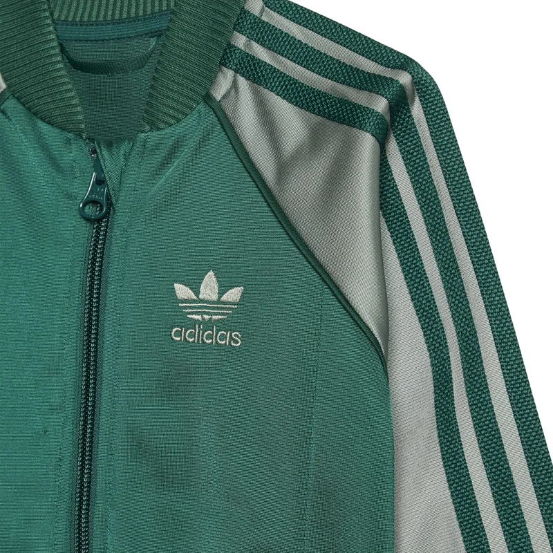 Adidas adidas SST TRACKSUIT Green Originals Kids SUITS