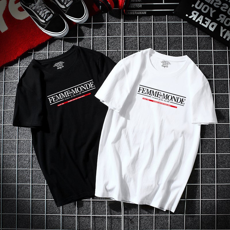 Factory Wholesale Quick Hand Summer Cotton Short Sleeve T-shirt Men's Loose Round Neck Half Sleeve T-shirt Men's Large Size T-shirt - Image 5