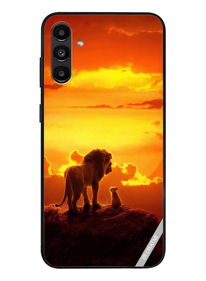 VR CREATIVE Protective Case Cover For Samsung Galaxy A13 5G Lion King Design Multicolour - Image 1