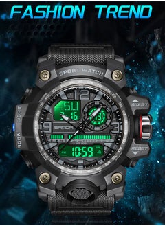 Sanda Sanda Men's Sports Watch, waterproof digital timer with alarm and screen, quartz, analog, electronic, 3133  - Image 2
