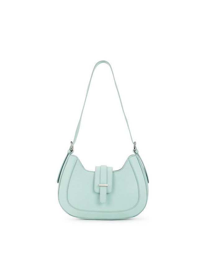 Fastrack Casual Shoulder Bag with Zipper and Magnet Closure for Girls, Medium Size with Internal Zipper Pocket, Made with High-Quality Faux Leather - Image 1