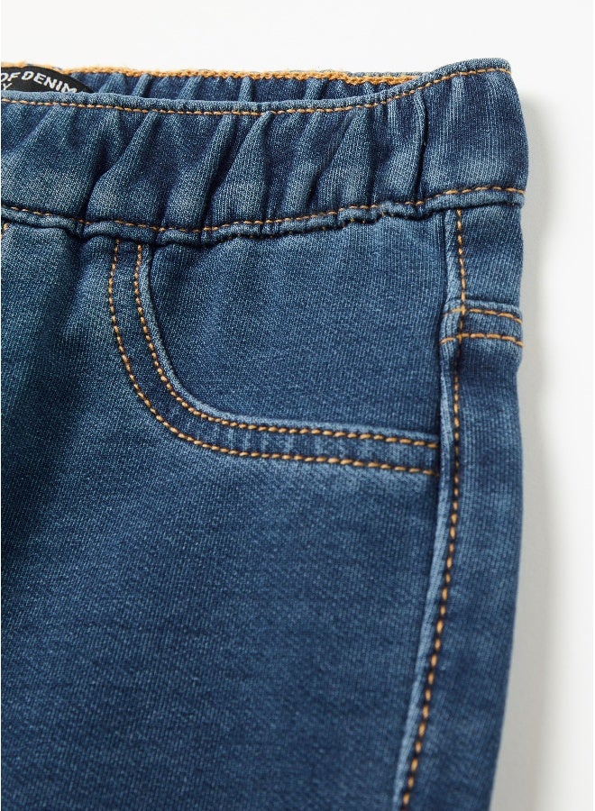 او في اس جينز سكيني مطاطي - Image 3