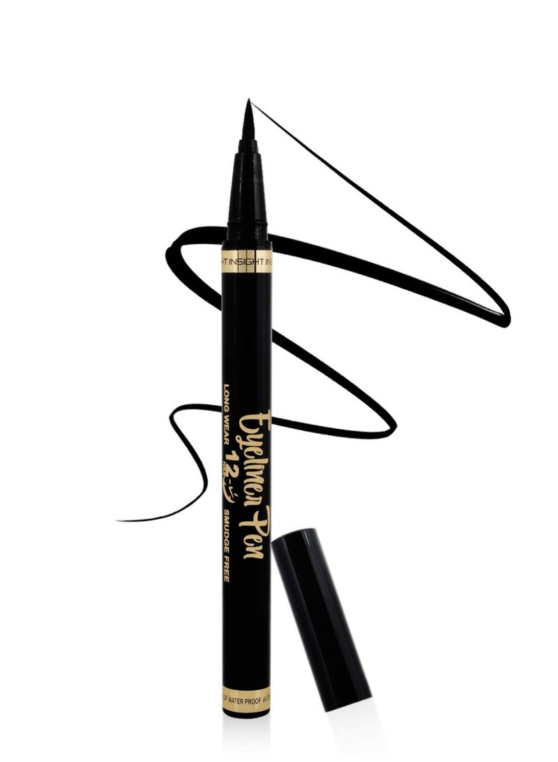 INSIGHT Liner Express Eye Pen - Black|Matte Finish|Quick Drying|Waterproof - 1.5g - Image 1