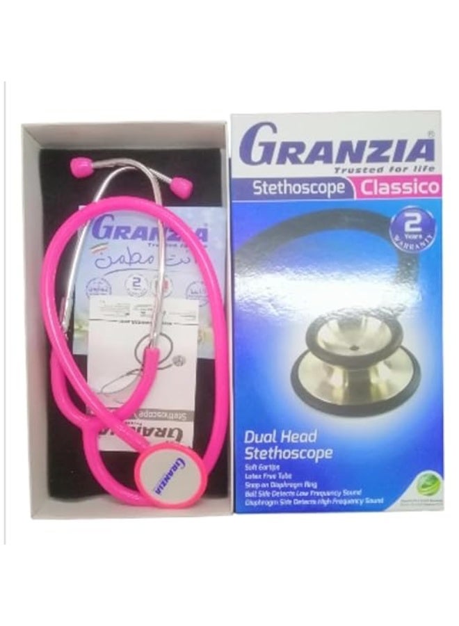 Granzia Classico Stethoscope - Durable & Lightweight Design - Ideal for Professionals & Daily Use