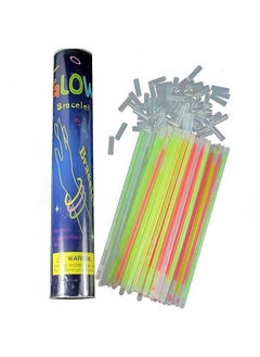 100 Piece Flashing Party Glow Sticks Set With Connectors