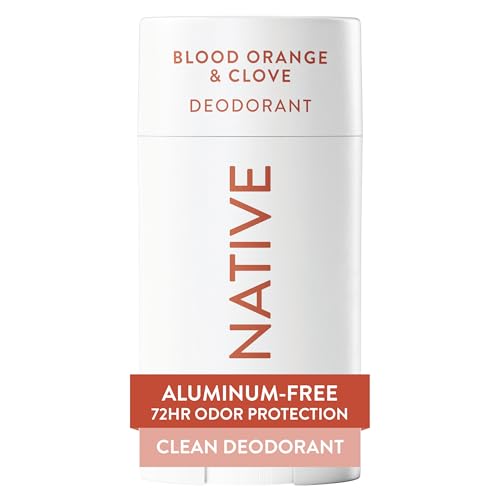 Native Deodorant Contains Naturally Derived Ingredients 72 Hour Odor Control Deodorant for Women and Men Aluminum Free Blood Orange Clove 265oz - Image 1