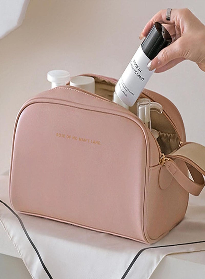 GGOOT Cosmetic Travel Bag, Makeup Organizer Travel Case, Large Space Toiletry Bag Organizer, Waterproof Travel Make Up Storage Pouch, Cosmetic Bags for Women Girls  - Image 2