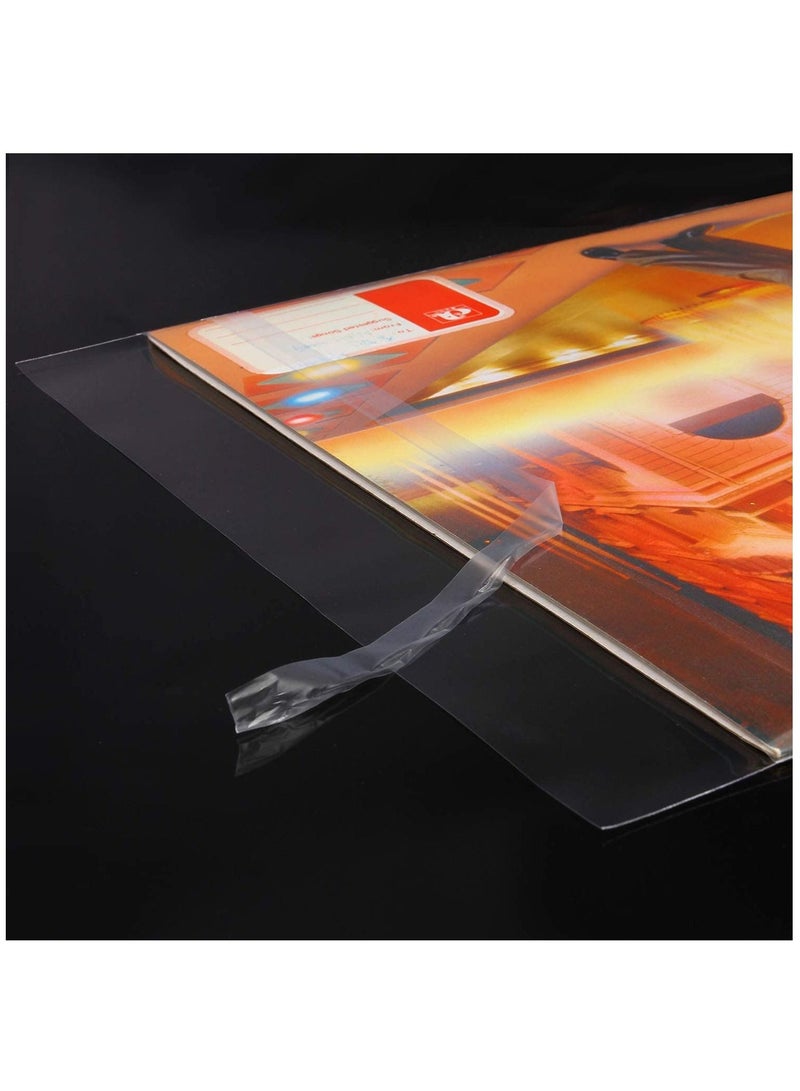 Clear Plastic Protective, LP Outer Sleeves Vinyl Record Sleeves Album Covers 12.79" x 12.9" Provide Your LP Collection with The Proper Protection(100PCS) - Image 5