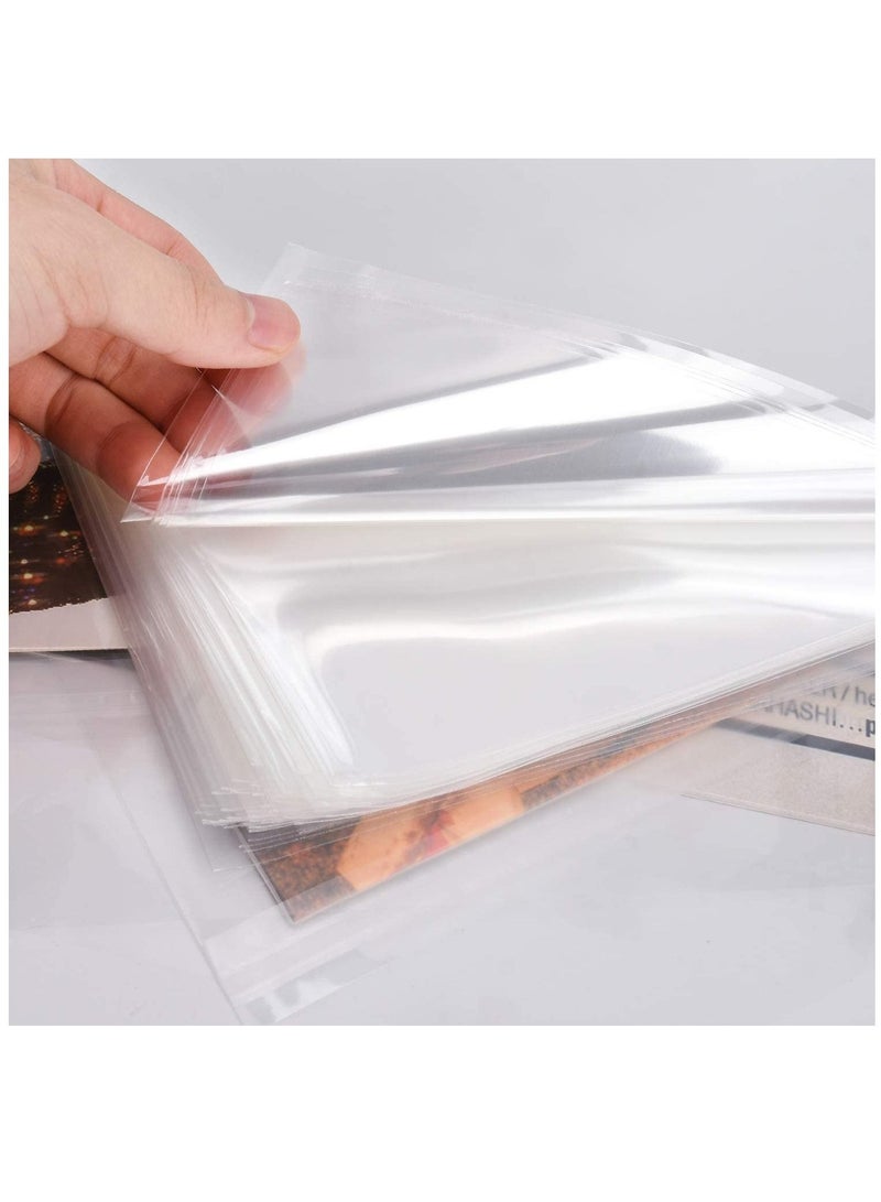 Clear Plastic Protective, LP Outer Sleeves Vinyl Record Sleeves Album Covers 12.79" x 12.9" Provide Your LP Collection with The Proper Protection(100PCS) - Image 3