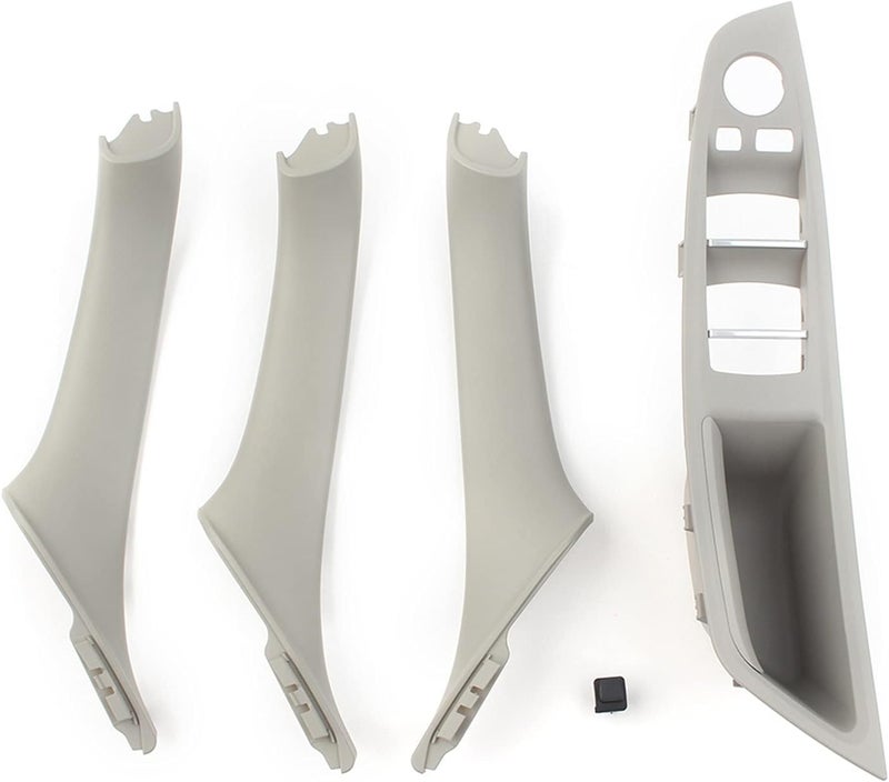 demulax طقم مقابض أبواب داخلية للسيارة DEMULAX 4 قطع لسيارات BMW F10 F11 - Image 1