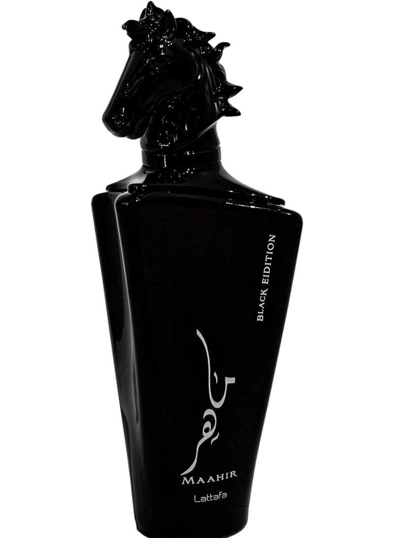 لطافة ماهير بلاك او دي بارفان 100 مل - Image 2
