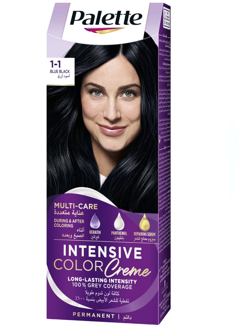 لون شعر باليت 1-1 أزرق أسود