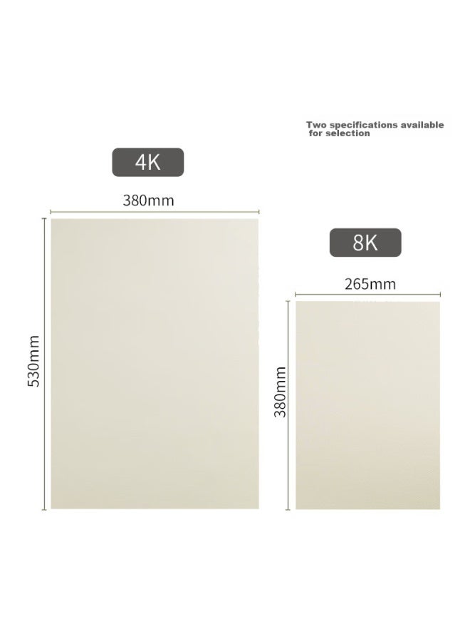 Tango K Sketch Paper 110g Drawing Sketch Quick Draw Hand-drawn Graffiti Colored Pencil Art Student Tracing Teacher Student Children's Art Exam Paper 20 Sheets - Image 3