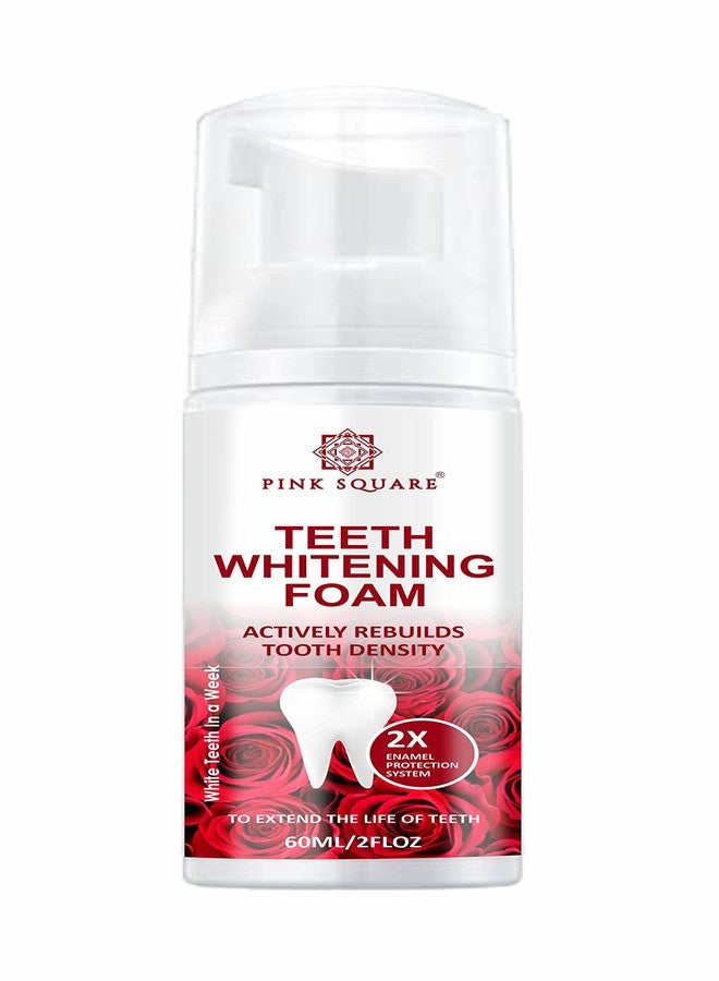Pink Square Teeth Brightening Foming Toothpaste to Get Long Lasting Whitener Tooth Oralcare Pack of 1 of 60 ML - Image 1