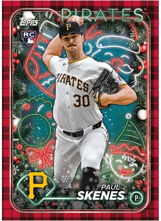 Topps Topps 2024 Holiday Baseball Factory Sealed Mega Box - Baseball Wax Packs  - Image 4