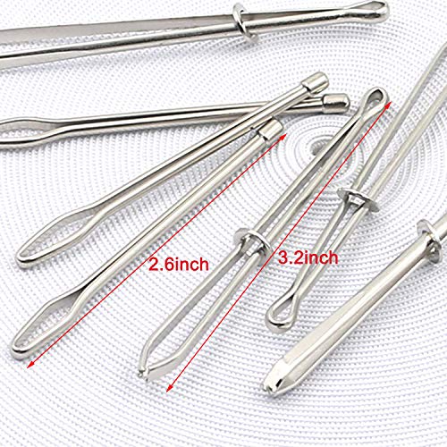 Luckkyme 8 Pack Replacement Drawstrings Drawcords for Pants Sweatpants Hoodies Scrubs Jackets Shorts, with 3 Pieces Drawstring Threader Re-Threader Tool 53" Long - Image 4