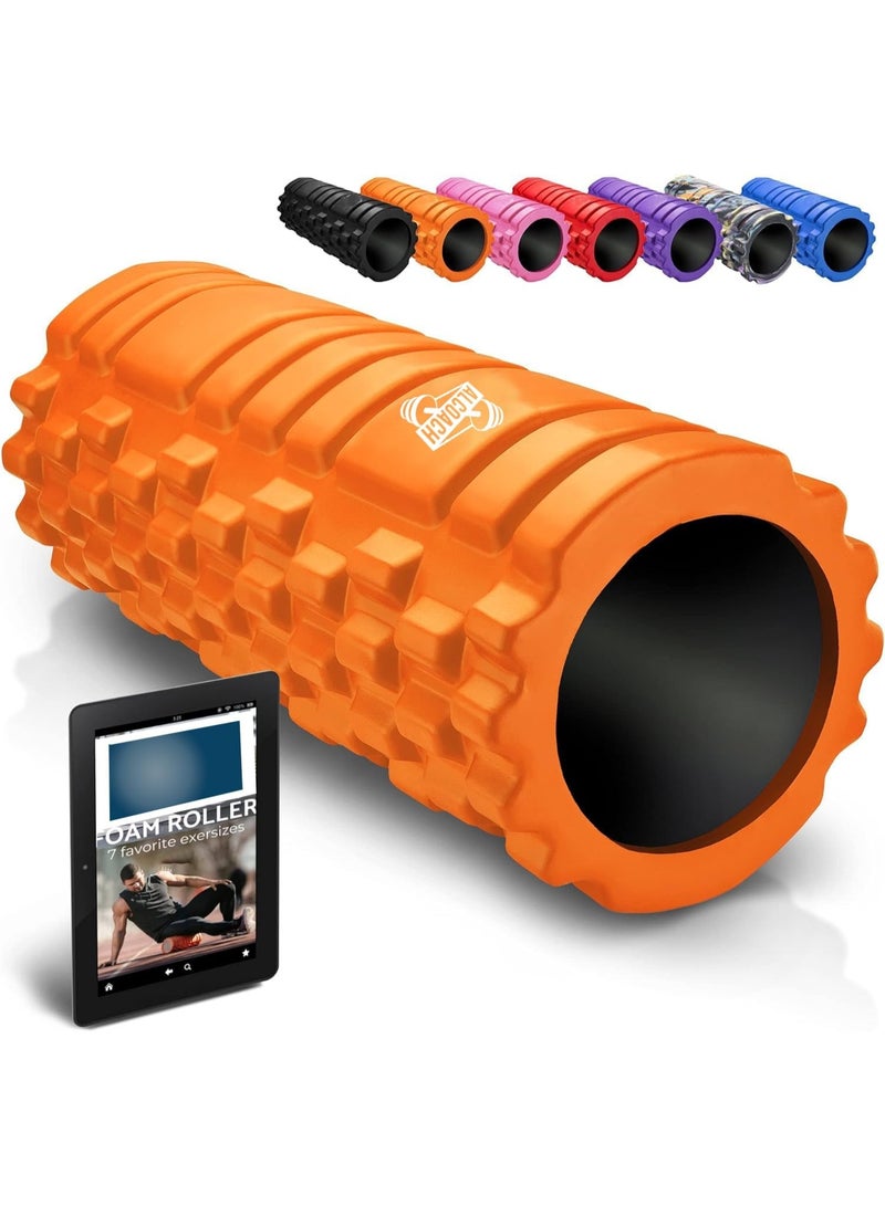 ALCOACH Back Massage Foam Roller - Image 1