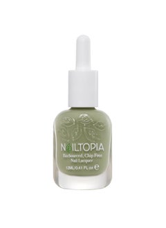 Nailtopia Biosourced Chip Free Nail Lacquer All Natural Strengthening Biotin And Superfoodinfused Polish Chip Resistant Formula Quickdry Long Lasting Wear Ride Or Die 0.41 Oz  - Image 1