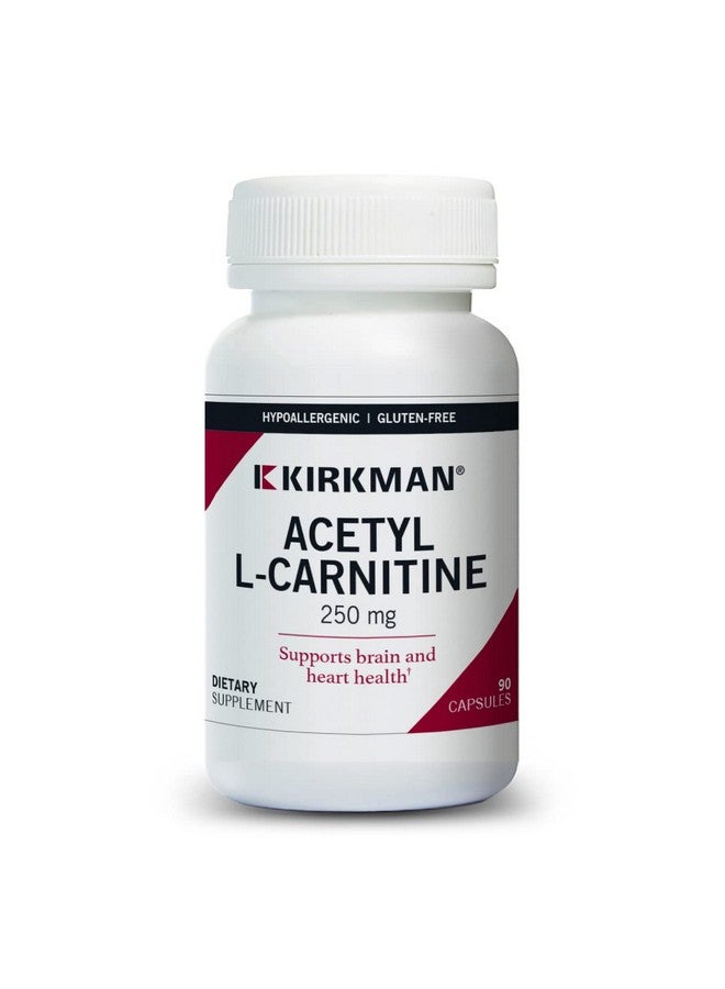 Kirkman Acetyl Lcarnitine 250 Mg 90 Capsules Supports Sustained Cellular Energy Production Hypoallergenic - Image 2