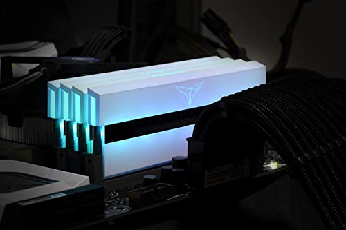 TEAMGROUP T-Force XTREEM ARGB 3600MHz CL18 16GB (2x8GB) PC4-28800 Dual Channel DDR4 DRAM Desktop Gaming Memory Ram (White) - TF13D416G3600HC18JDC01 - Image 4