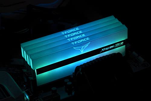 TEAMGROUP T-Force XTREEM ARGB 3600MHz CL18 16GB (2x8GB) PC4-28800 Dual Channel DDR4 DRAM Desktop Gaming Memory Ram (White) - TF13D416G3600HC18JDC01 - Image 3