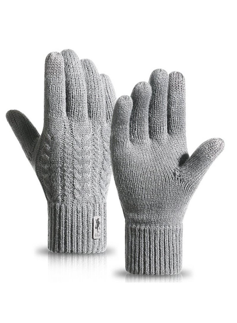 Golovejoy Men's Non-slip Fashion Casual Business Gloves 