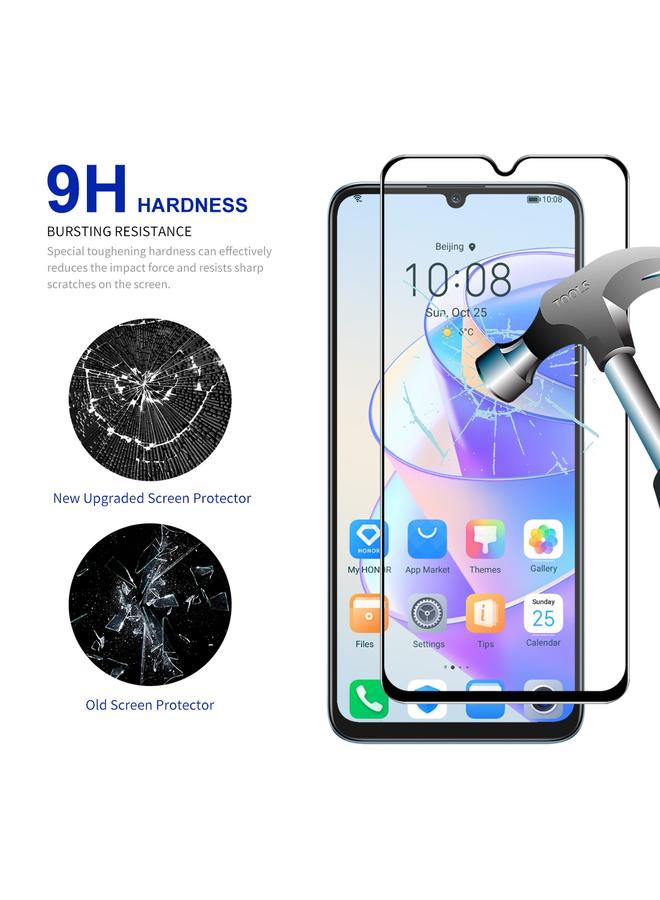 Green Tiger Honor X7A 4G Global 2pcs ENKAY Hat Prince Full Glue 0.26mm 9H 2.5D Tempered Glass Full Film - Image 4