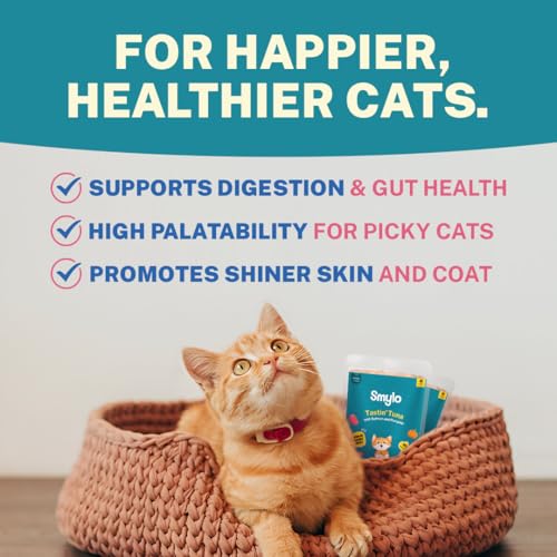Smylo Natural Healthy Kitten Wet Food (2-12 Months) 70g x 22 Packs | Tuna, Salmon & Pumpkin | for Healthy Skin & Coat, Supports Digestion | No Preservatives & Grain Free | Vet-Formulated - Image 5