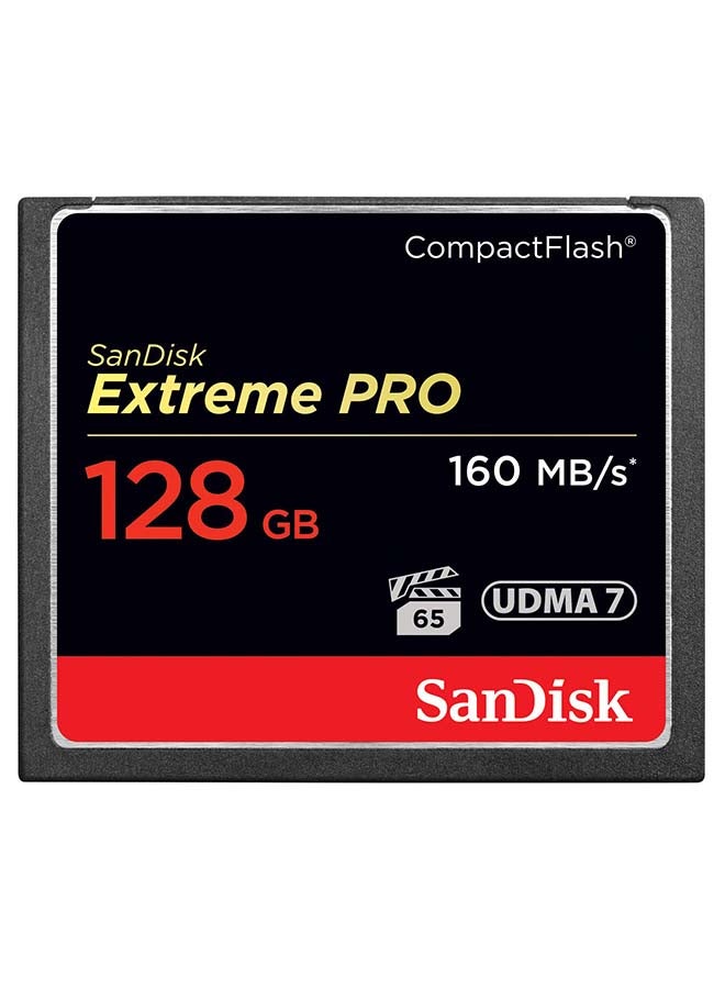 Extreme PRO CF 160MB/s 128 GB VPG 65, UDMA 7 128 GB Read Speed 160 MBps SDCFXPS-128G-X46 - Image 2