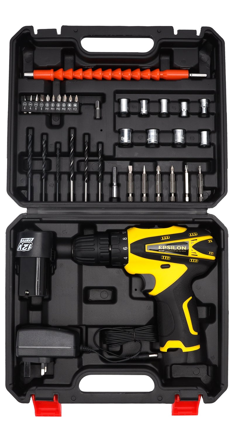 إبسلون مثقاب لاسلكي من ابسيلون - 12 فولت - ECD1037 - Image 1