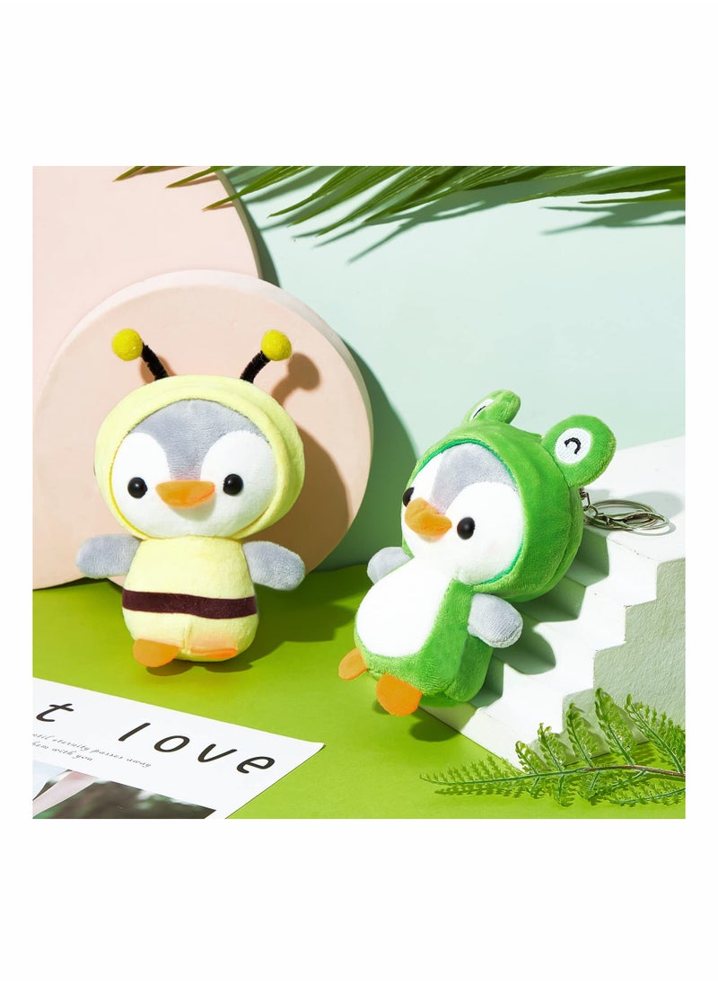 Generic - Adorable Mini Penguin Keychains - Set of 2 Stuffed Plush Penguins, 5-Inch Cute Animal Keychains for Backpacks, Kids' Birthday Party Favors and Accessories. - Image 1