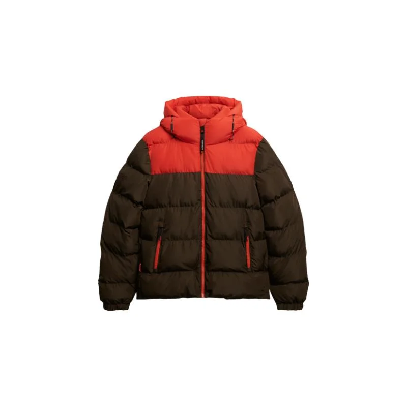 Superdry  Colourblock Hooded Puffer Jacket for Men | Best Price UAE