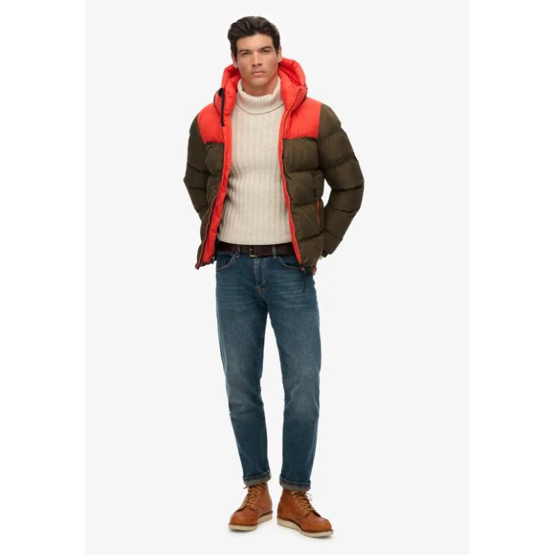 Superdry  Colourblock Hooded Puffer Jacket for Men | Best Price UAE
