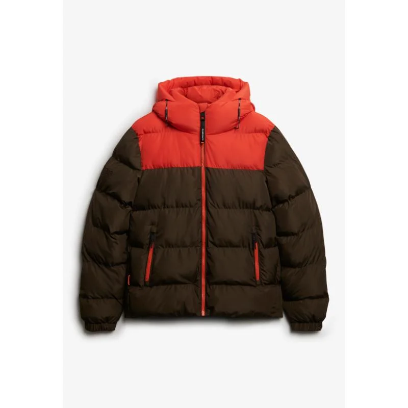 Superdry  Colourblock Hooded Puffer Jacket for Men | Best Price UAE