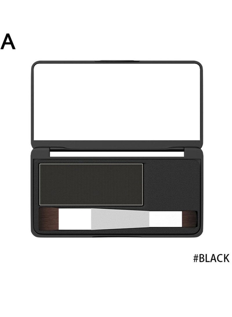 Sevich Hair Root Concealer Waterproof Full Magic Hair Powder for Hair Root Hair Color Shadow Cover Grey Hair Root Hair Touch Up Thin Hair Powder Hair Shadow Cover Powder Black 8g - Image 2