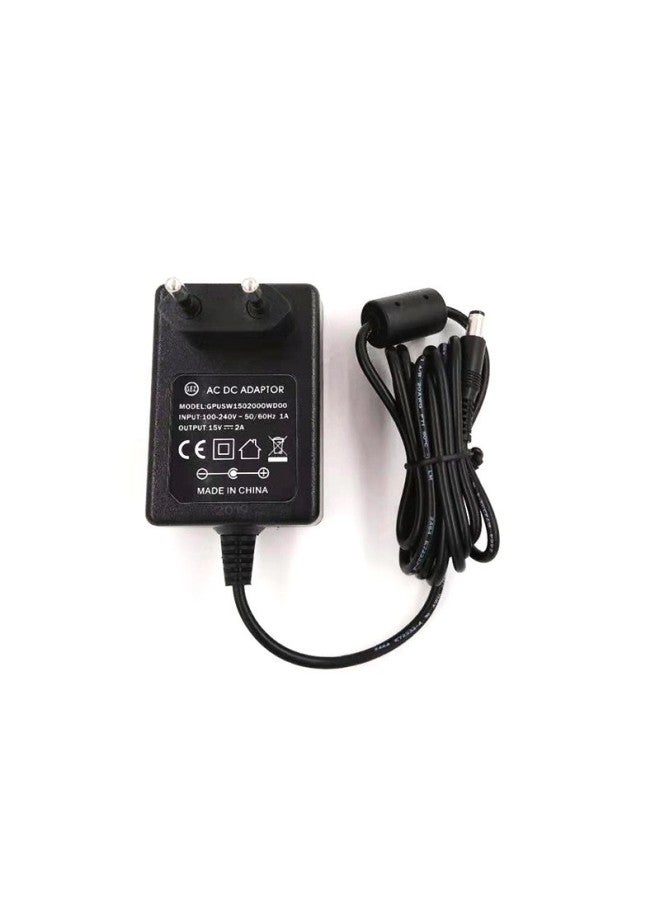 European Regulations Korean Regulations American Regulations Australian Regulations Shaver Audio Charger Power Adapter 15V Charging-Color:Black-Specification:15V 2A