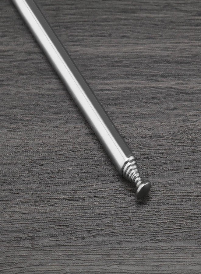 Micro Traders 2PCS M3 Thread 7 Sections Telescopic Antenna for AM FM Radio Radio TV RC Car Aircraft Controller Replacement Remote Control Accessory Stretched Length 730mm - Image 5