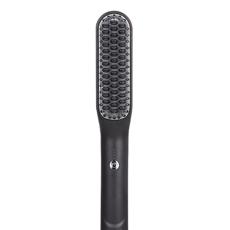 Hair Straightener Brush Electric Straightening Comb 3 Levels Temperature Lock Fast Heating Auto-Off Hot Comb - Image 3
