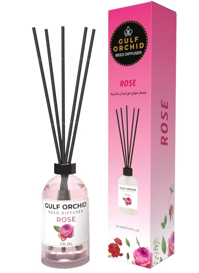 Gulf Orchid - Home And Office Fragrance Set | Room Spray 500 ml | Reed Diffuser 110 ml (ROSE) - Image 1