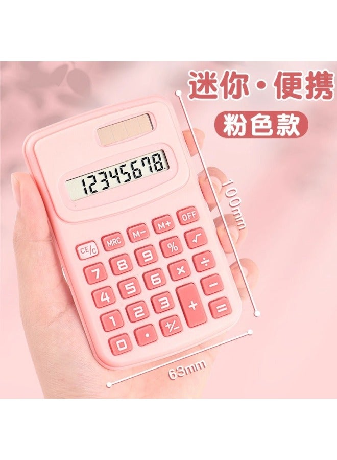 Macaron-colored Small Calculator For Students, High-value Mini Calculator For Elementary School, Small And Portable