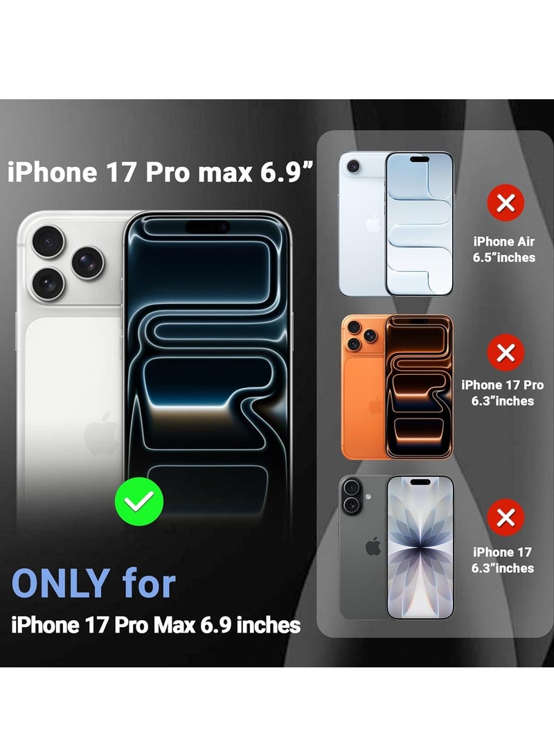 Houmt iPhone 17 Pro Max Case Soft Silicone Slim Thin Protective Phone Cover with Inner Microfiber Lining For iPhone 17 Pro Max 6.9-inch - Image 2