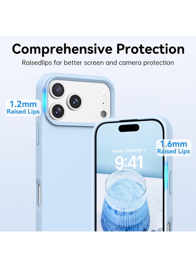 Houmt iPhone 17 Pro Max Case Soft Silicone Slim Thin Protective Phone Cover with Inner Microfiber Lining For iPhone 17 Pro Max 6.9-inch - Image 3