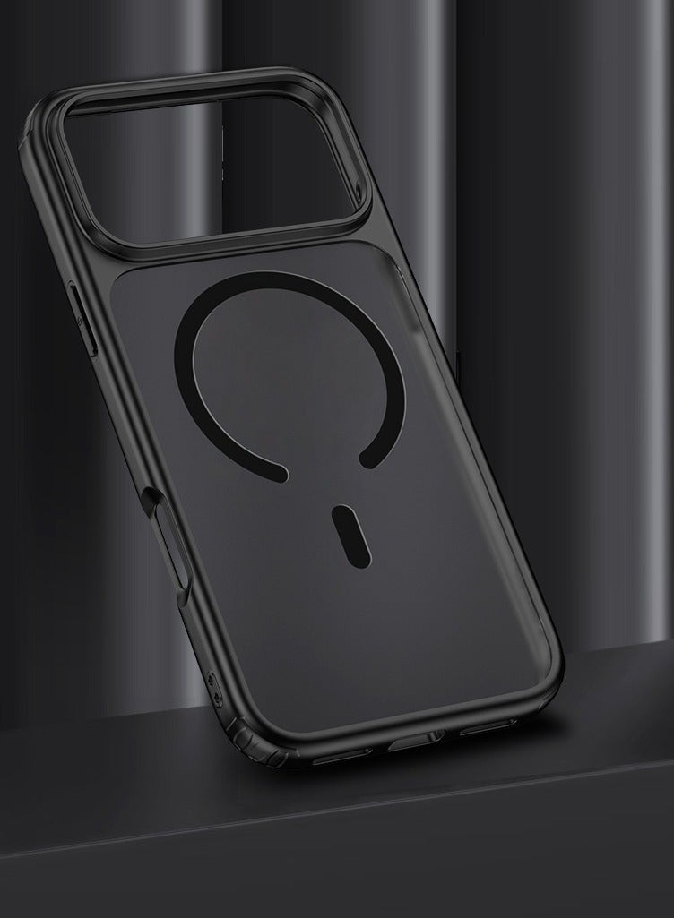 general Case for iPhone 17 Pro , Phone Case Slim Black Translucent Matte Shockproof Phone Cover with Camera Control  Full-Body Protection - Image 2