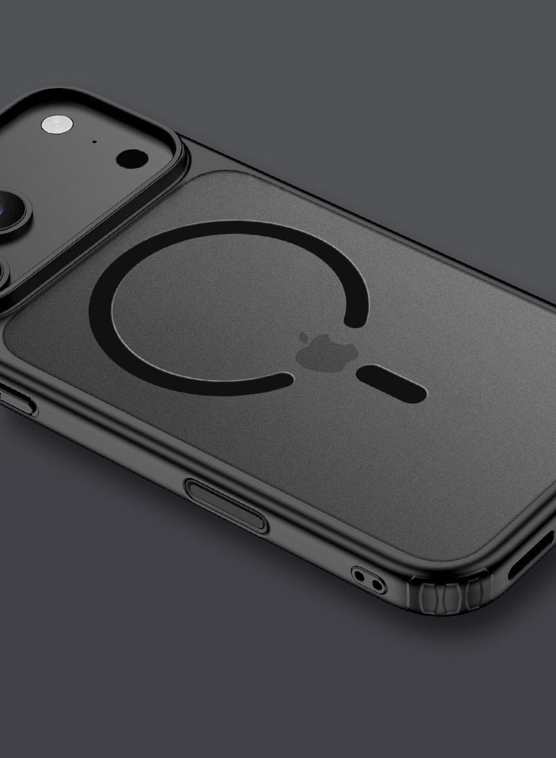 general Case for iPhone 17 Pro , Phone Case Slim Black Translucent Matte Shockproof Phone Cover with Camera Control  Full-Body Protection - Image 4