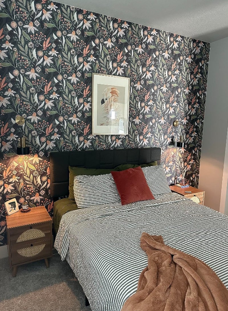 Wmlamz 2pcs Battery Operated Wall Lights With Remote, Non Hardwired Study Porch Stair Bedroom Lamps - Image 2