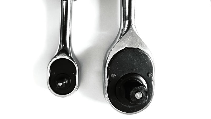 SNE Universal Ratchet Heavy Duty Tool 1/2 and 1/4 inch Wrench spanner Double Sided - Image 3