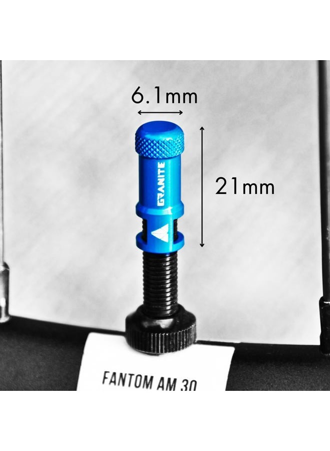 Granite Juicy Valve Cap with Valve Core Removing Function (Black) - Image 2