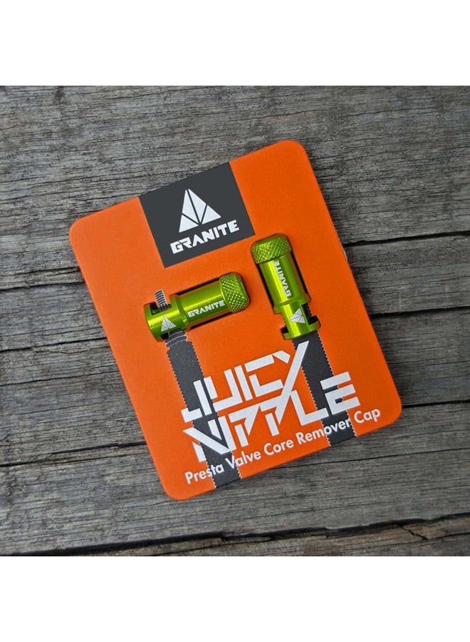 Granite Juicy Valve Cap with Valve Core Removing Function (Black) - Image 5