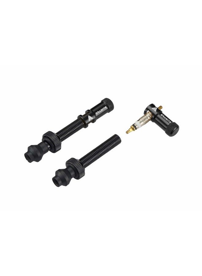 Granite Juicy Valve Cap with Valve Core Removing Function (Black) - Image 3