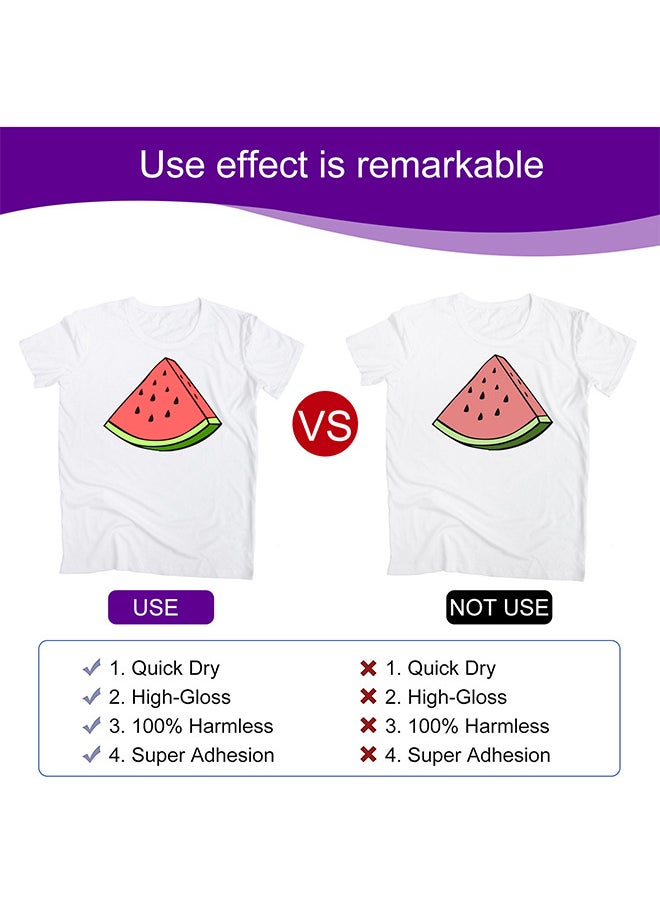 JUE-FISH Sublimation Coating Spray, Sublimation Coating Spray For All Fabric, Including 100% Cotton, Polyester, Carton, Tote Bag, Pillows, Mugs, Canvas, Quick Dry And Super Adhesion, High Gloss Vibrant Color  - Image 5